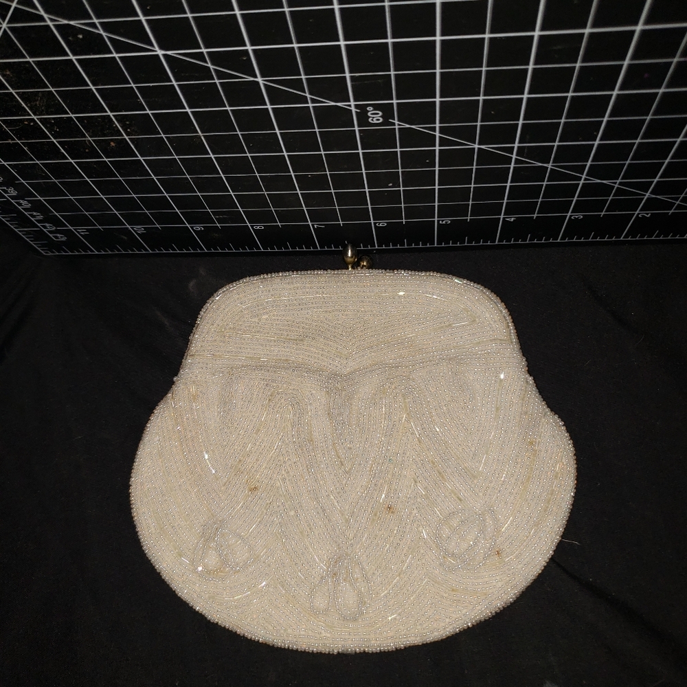 Antique 1940's beaded Purse